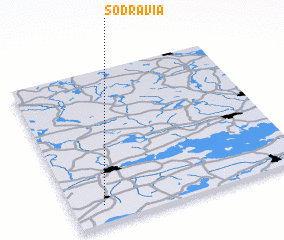 3d view of Södra Via