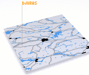 3d view of Djurås