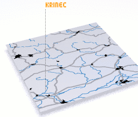 3d view of Křinec