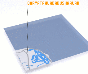 3d view of Qaryat Awlād Abū Sha‘‘ālah