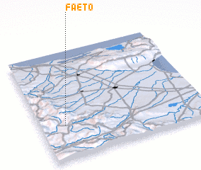 Faeto (Italy) map - nona.net