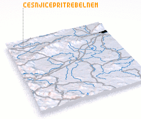 3d view of Češnjice pri Trebelnem