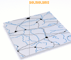 3d view of Dolní Oldřiš