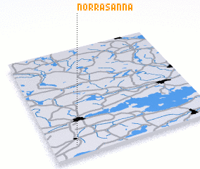 3d view of Norra Sanna