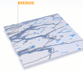 3d view of Breidvik