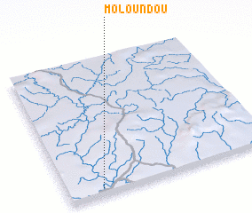 3d view of Moloundou