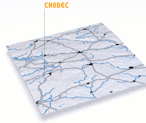3d view of Chodeč