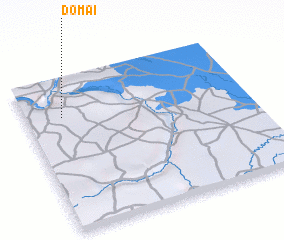 3d view of Domaï