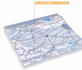 3d view of San Sossio Baronia