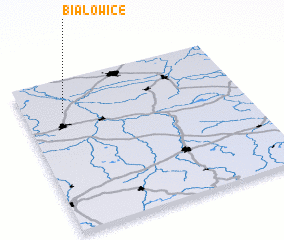 3d view of Białowice