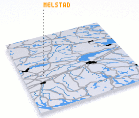 3d view of Melstad