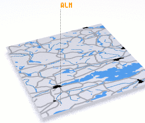 3d view of Alm