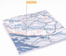 3d view of Kožino