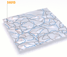 3d view of David