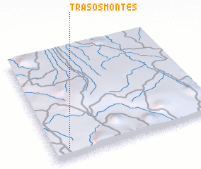 3d view of Trás-os-Montes