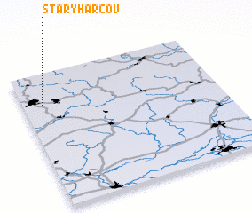 3d view of Starý Harcov