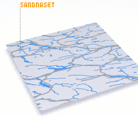 3d view of Sandnäset