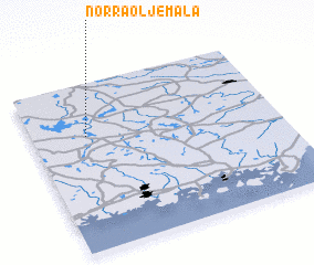 3d view of Norra Öljemåla