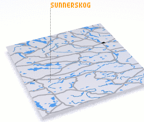 3d view of Sunnerskog