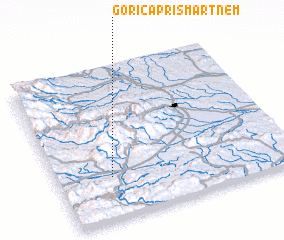 3d view of Gorica pri Šmartnem