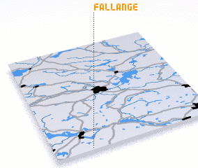 3d view of Fallänge