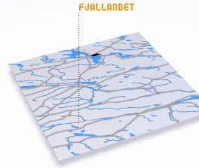 3d view of Fjällandet