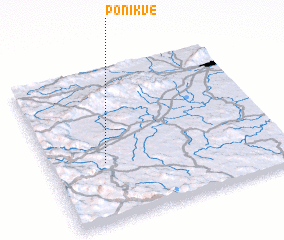 3d view of Ponikve