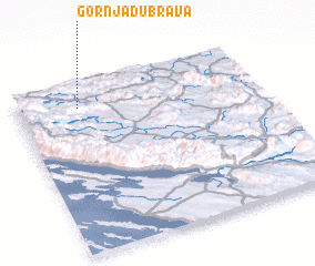 3d view of Gornja Dubrava