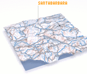 3d view of Santa Barbara