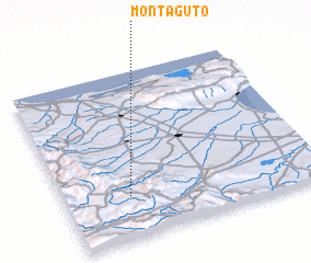 3d view of Montaguto