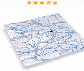 3d view of Spodnja Vižinga