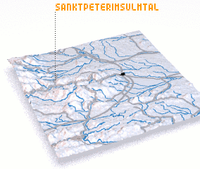 3d view of Sankt Peter im Sulmtal