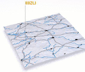 3d view of Kožlí