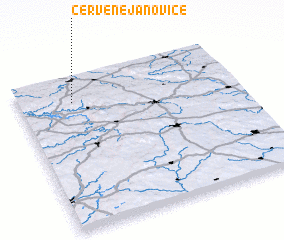 3d view of Červené Janovice