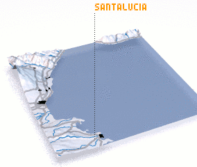 3d view of Santa Lucia