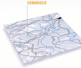 3d view of Cerkvišče