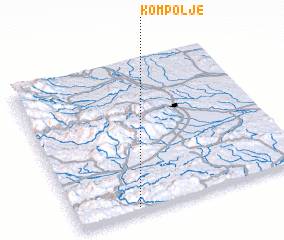 3d view of Kompolje