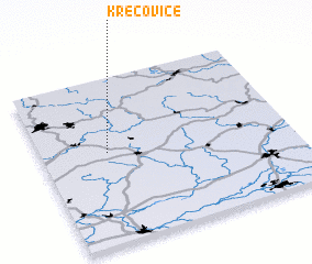 3d view of Křečovice