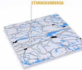 3d view of Stora Skonberga