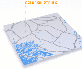 3d view of Gala Ngourtoula