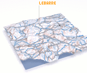 3d view of Le Barre