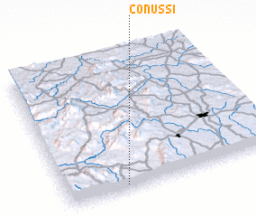 3d view of Conussi