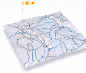 3d view of Gondo