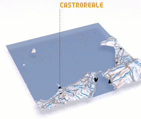 3d view of Castroreale