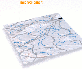 3d view of Koroška Vas