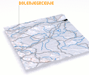 3d view of Dolenje Grčevje