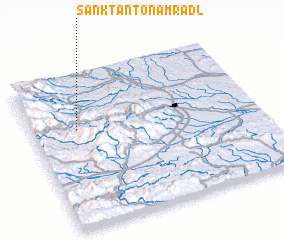 3d view of Sankt Anton am Radl