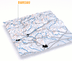 3d view of Ramsau