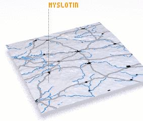 3d view of Myslotín