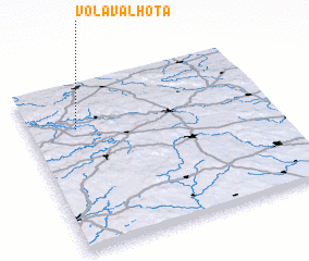 3d view of Volavá Lhota